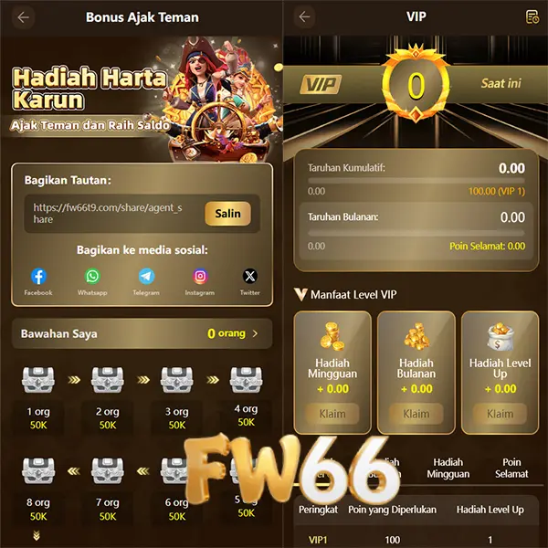 fw66 APK Resmi Unduh